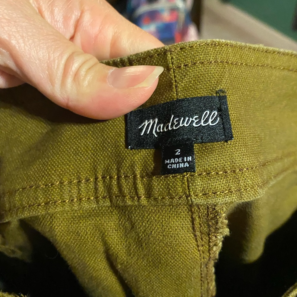 Madewell wide leg pants